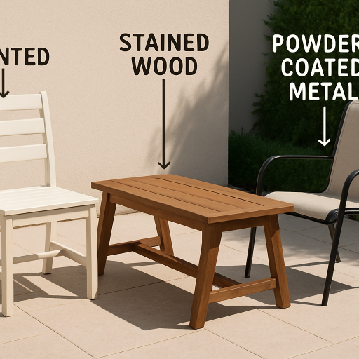 Outdoor Furniture Finishes: Choosing the Best for Durability and Style