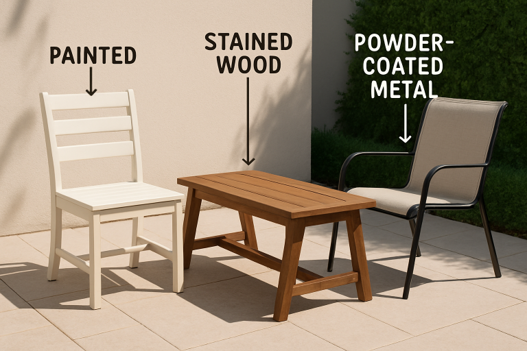 Outdoor Furniture Finishes: Choosing the Best for Durability and Style