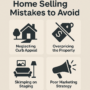 home selling mistakes to avoid