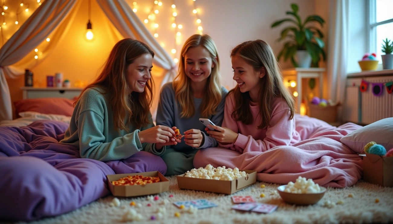 100 Things to Do at a Sleepover