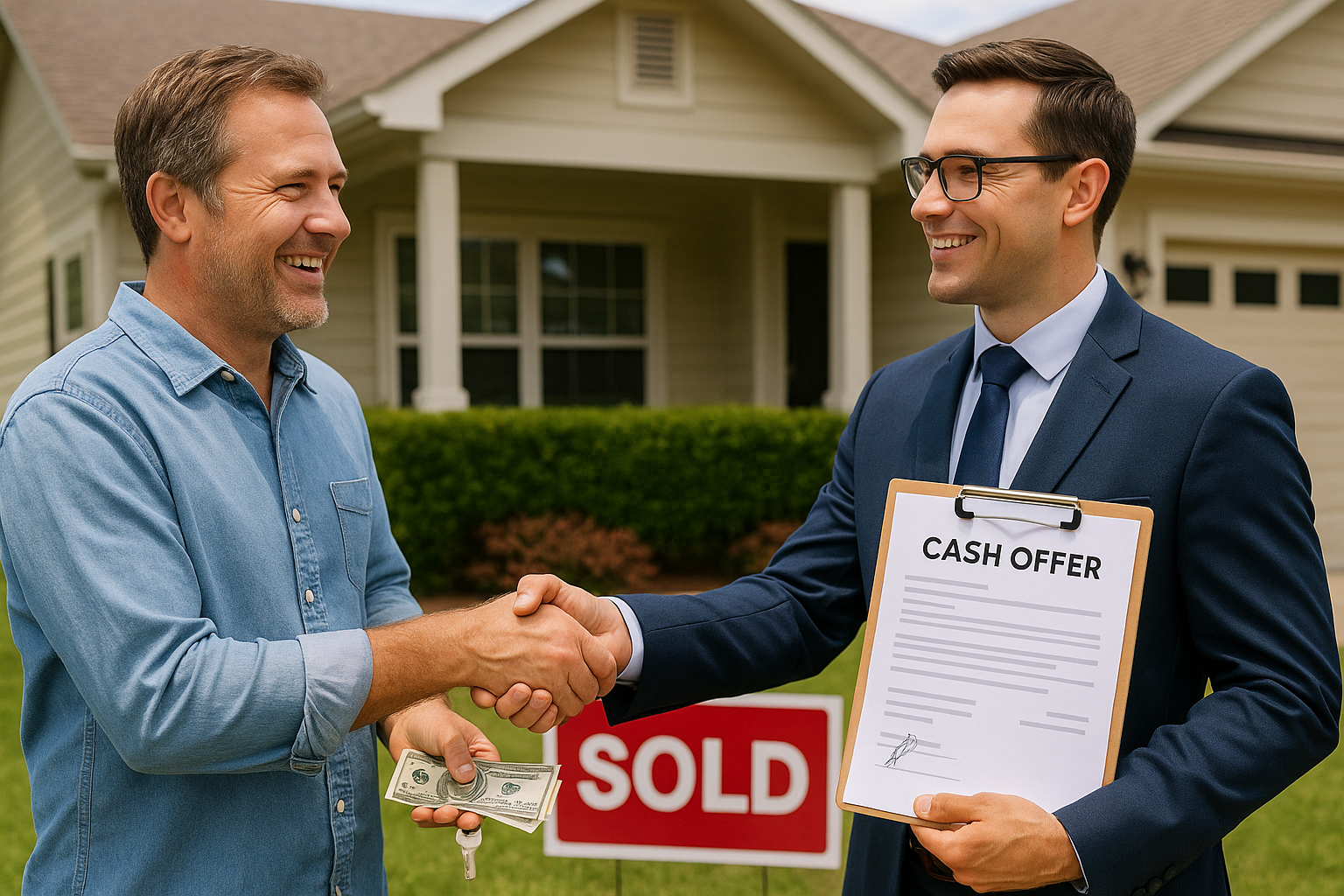 signs to sell your house for cash
