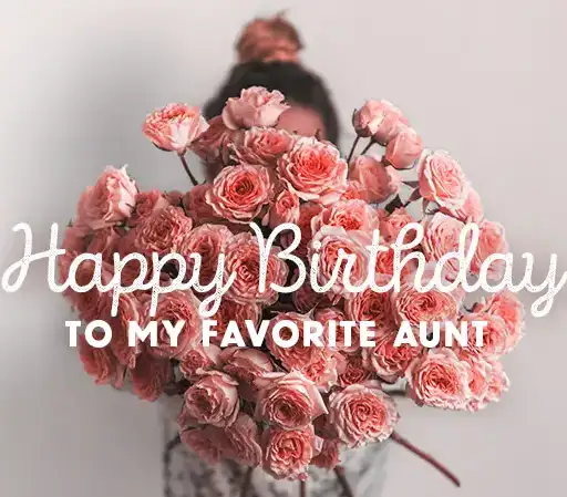 Heart Touching Birthday Wishes for Aunt