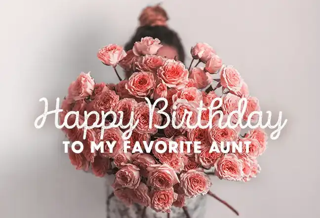 Heart Touching Birthday Wishes for Aunt
