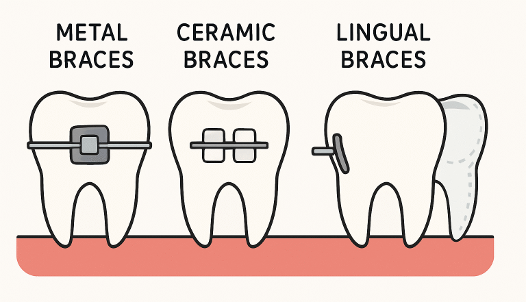 Types of Dental Braces for All Ages