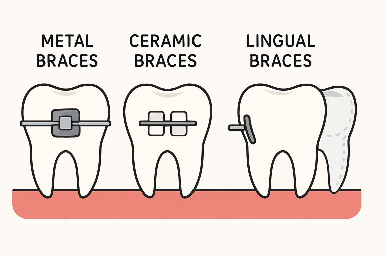 Types of Dental Braces for All Ages