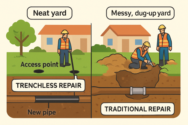 How Trenchless Sewer Repair Technology Is Changing Home Plumbing