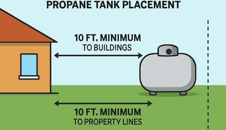 The Importance of Proper Site Selection for Propane Tanks
