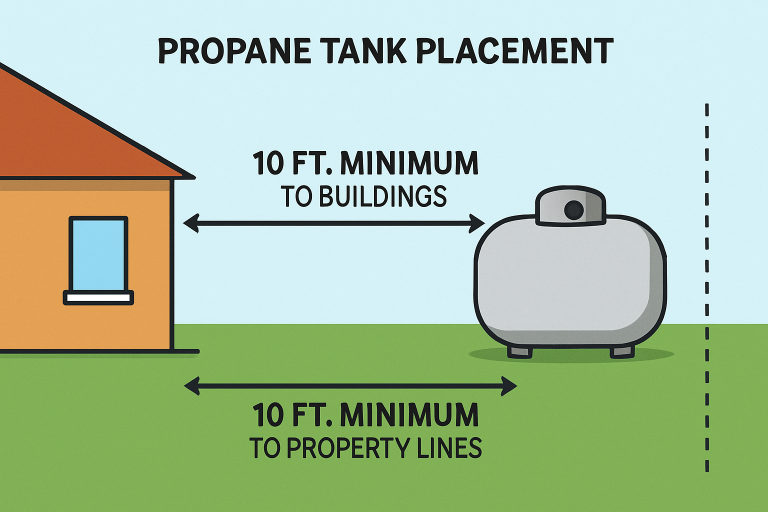 The Importance of Proper Site Selection for Propane Tanks