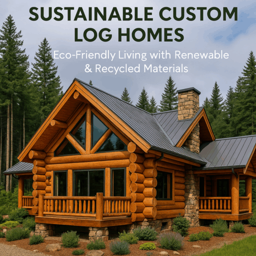 Sustainable Living with Custom Log Homes