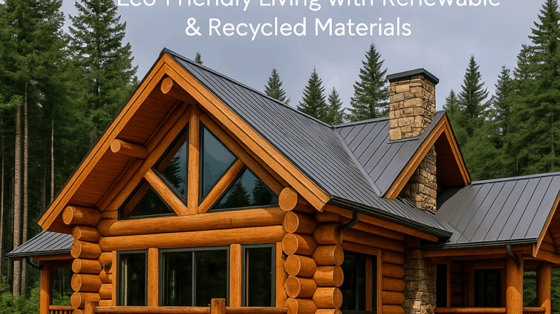 Sustainable Living with Custom Log Homes