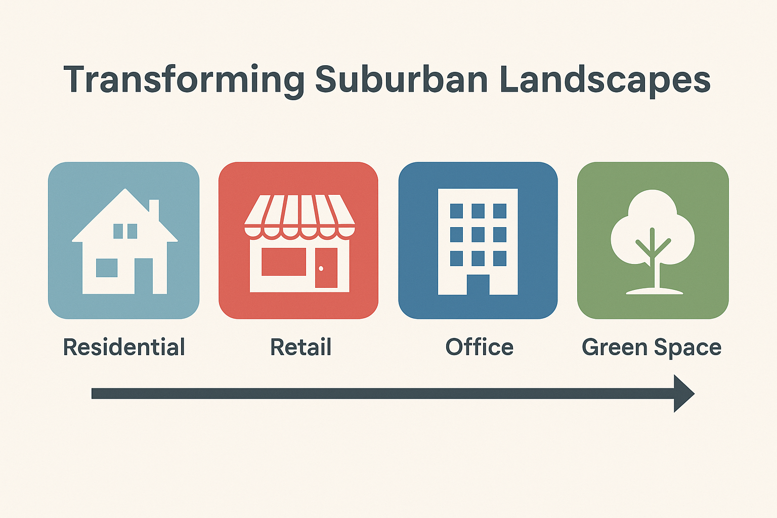 How Mid-Sized Office Developments Shape Suburban Business Districts