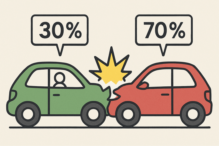 What Happens If You Were Partially at Fault in Las Vegas