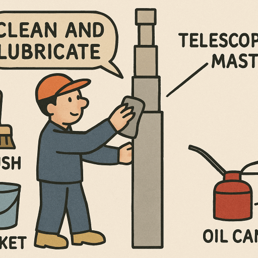 Maintenance Tips to Extend the Life of a Telescoping Mast