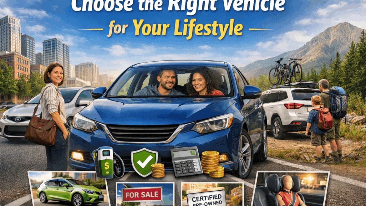 Tips for Choosing the Right Vehicle for Your Lifestyle