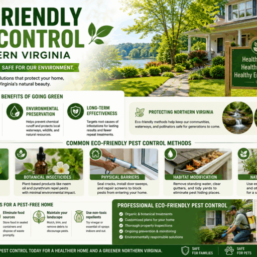 Eco Smart Pest Defense: Natural Solutions for Northern Virginia Households