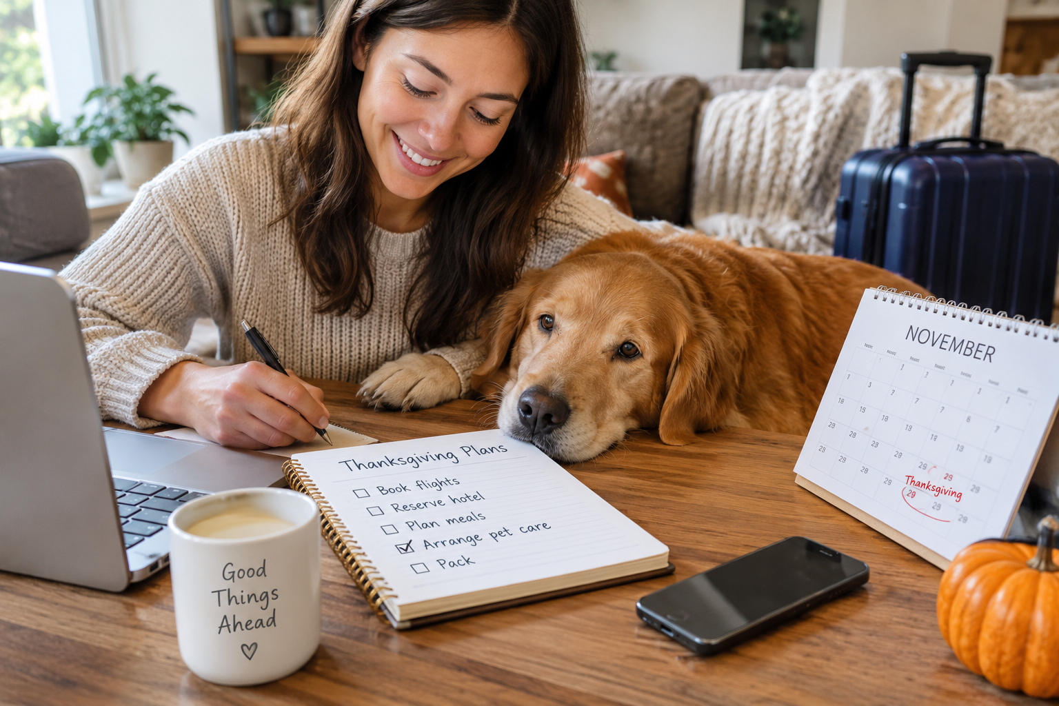 Thanksgiving pet care